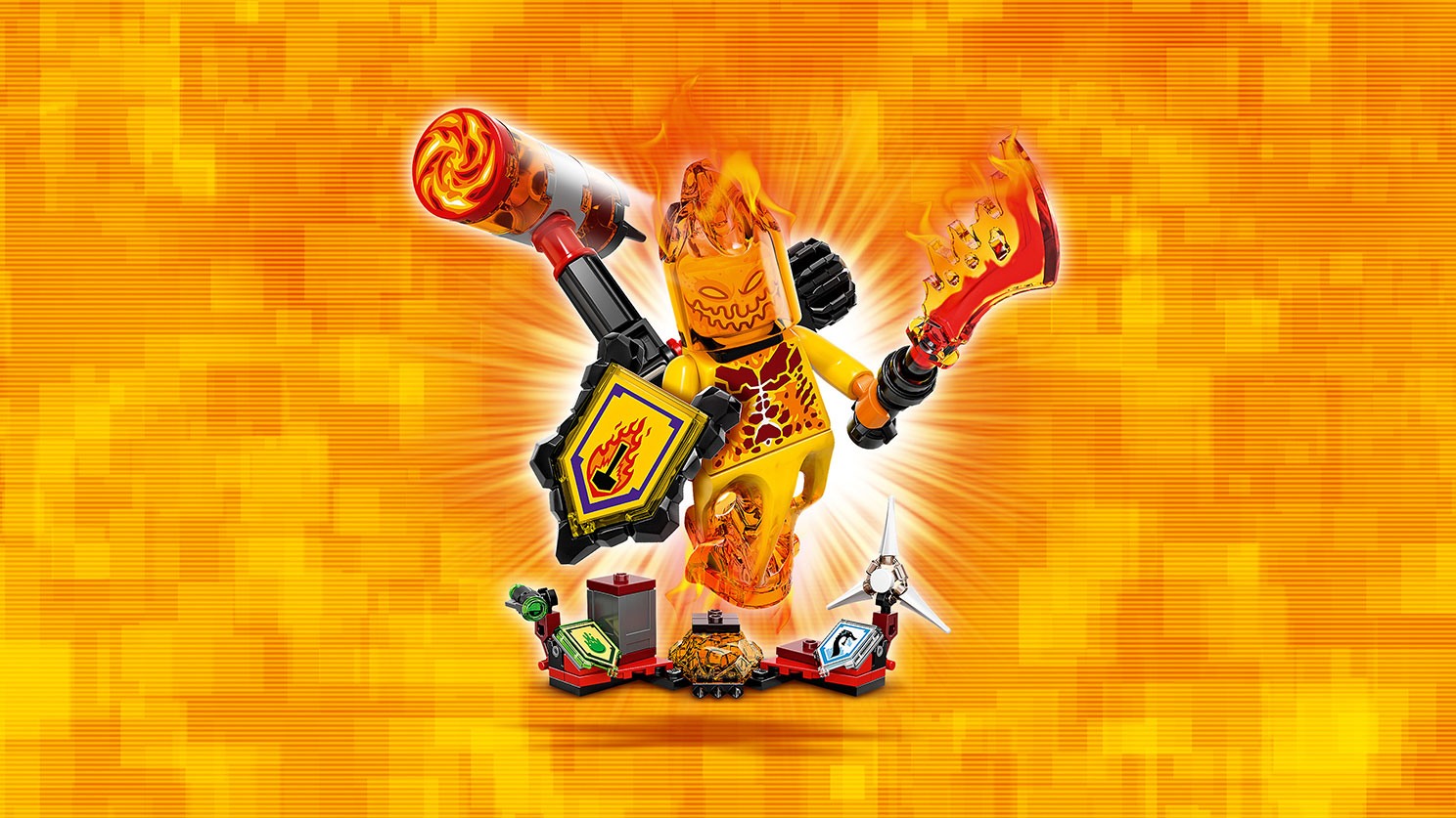 Lego Nexo Knights. Флама — Абсолютная сила  