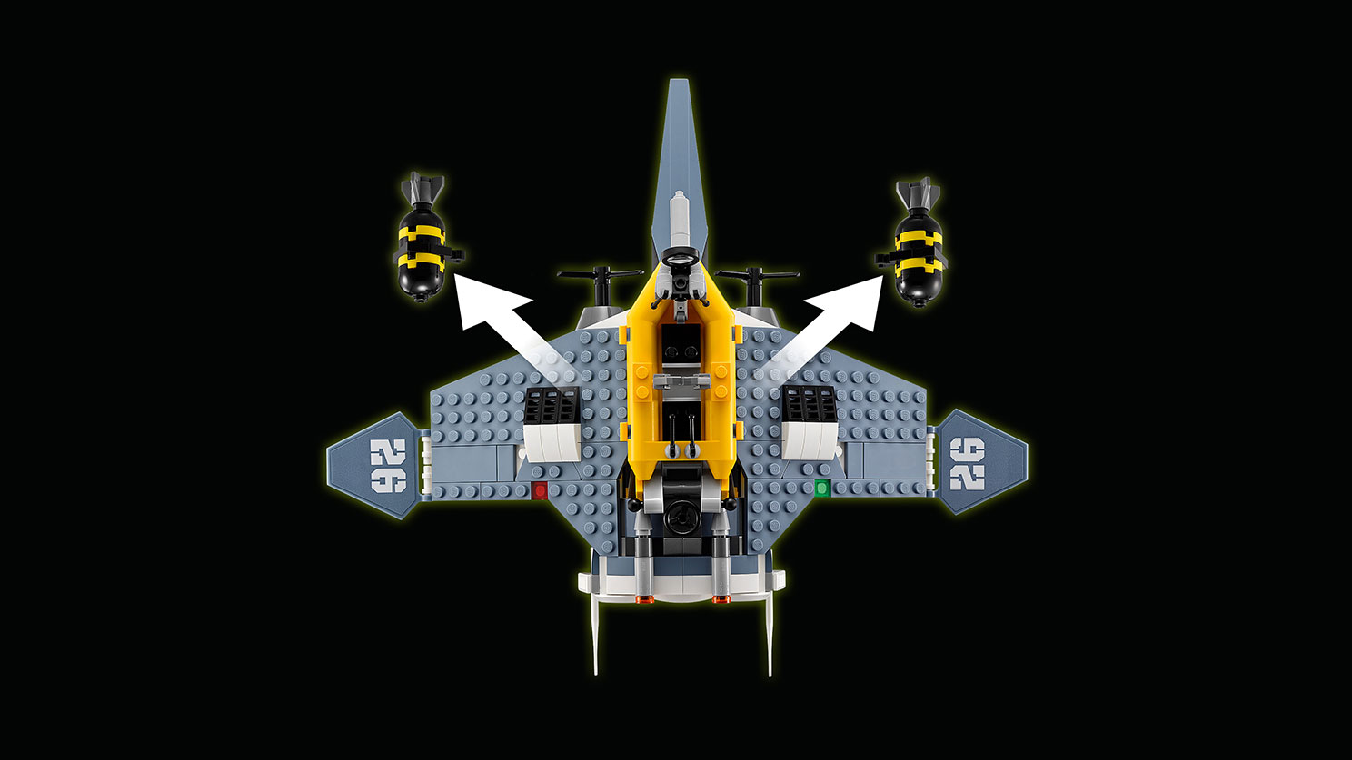 Lego Ninjago. Бомбардировщик Морской дьявол  