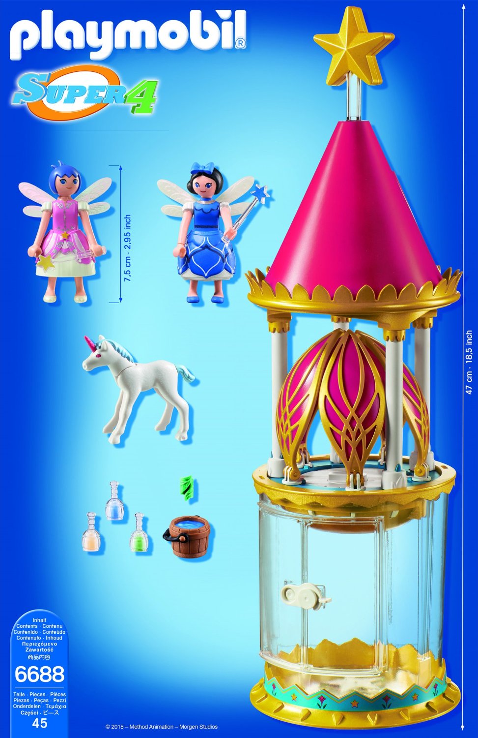 Игровой набор из серии Супер 4 - Цветочная Башня с Твинкл  