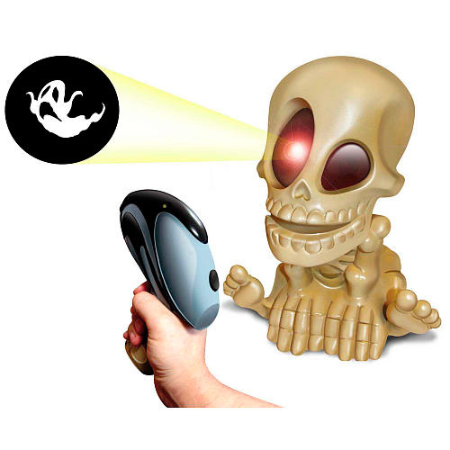 Интерактивная игрушка-тир «Проектор Джонни Череп с бластером»  