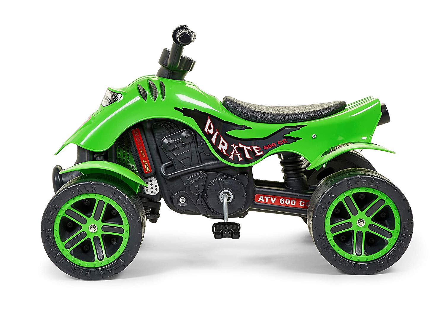 Квадроцикл зеленый, педальный 84 см  