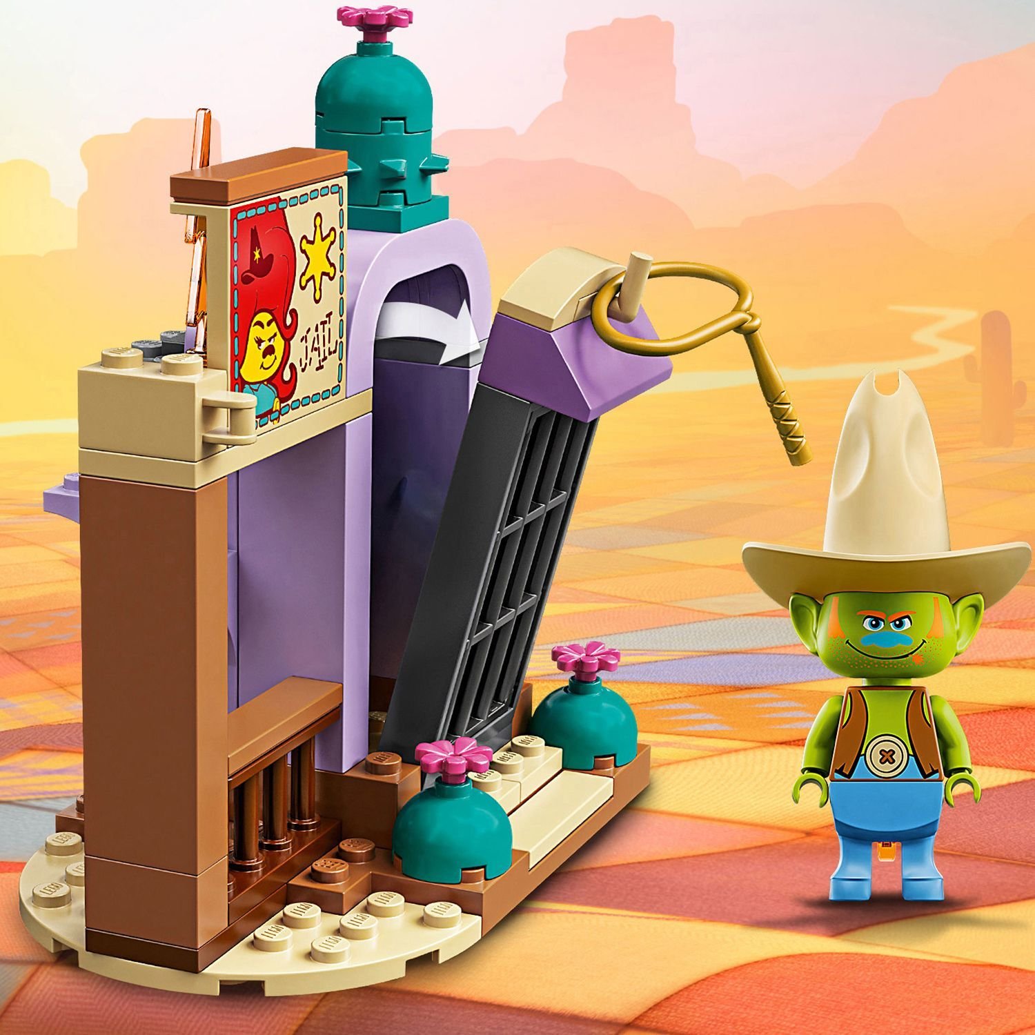 Конструктор Lego Trolls - Приключение на плоту в Кантри-тауне  