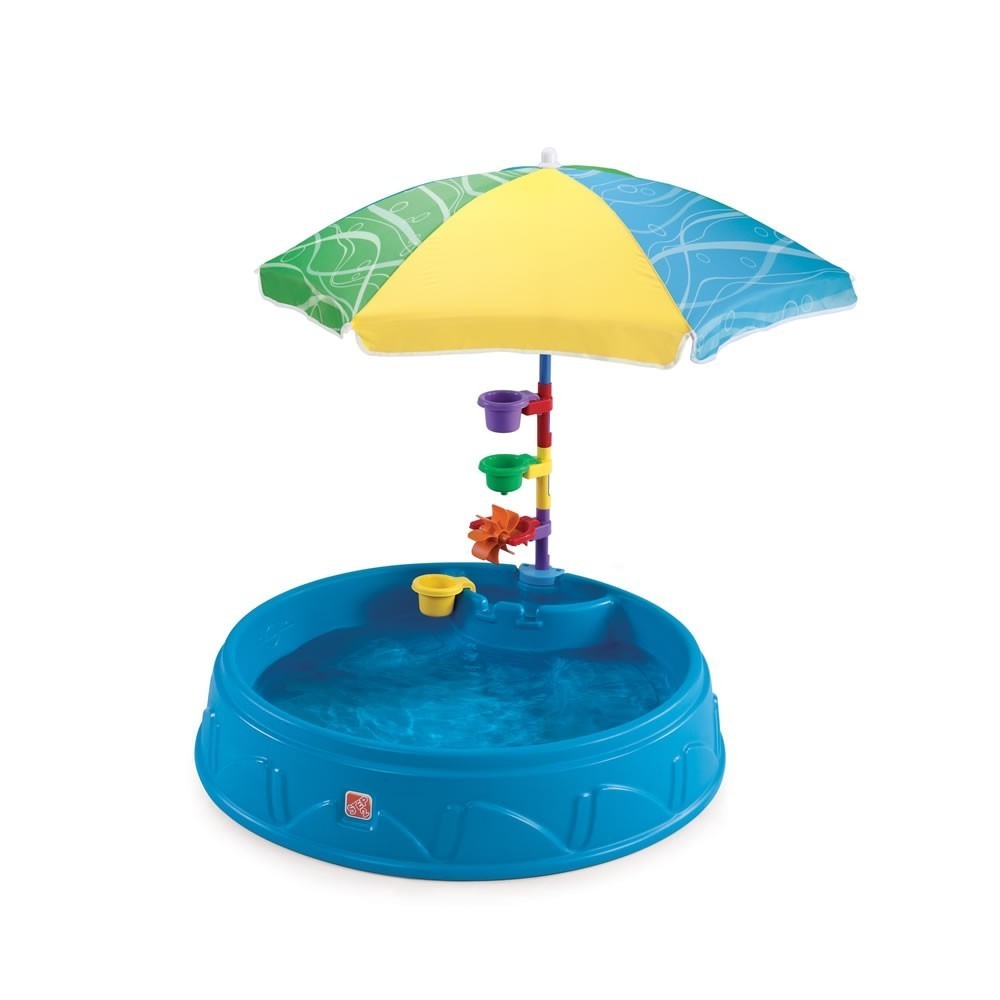 Бассейн для малышей с зонтиком  