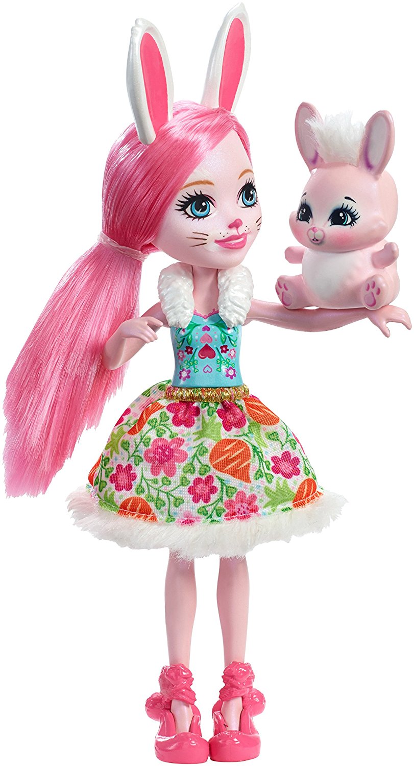 Кукла Enchantimals с питомцем - Бри Кроля, 15 см  