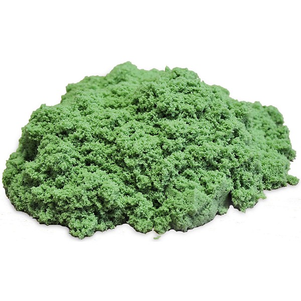 Космический песок, зелёный Губка Боб, 1 кг, с песочницей и формочками  