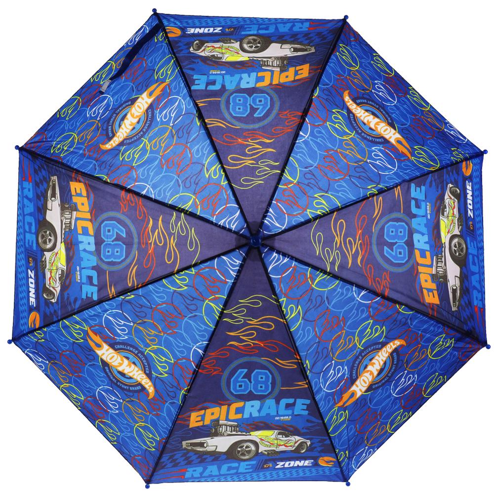 Детский зонт Hot Wheels 45 см со свистком  