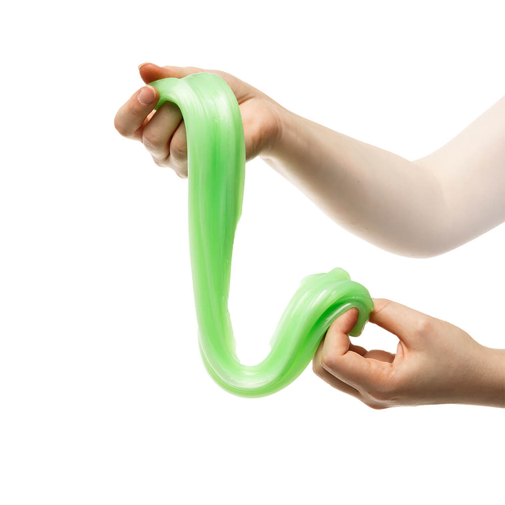 Жвачка для рук из серии Nano gum светится зеленым, 25 гр.  
