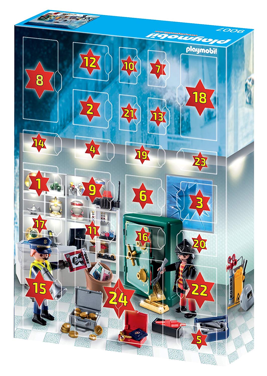 Игровой набор Advent Calendar – Полицейская операция: украденные украшения  