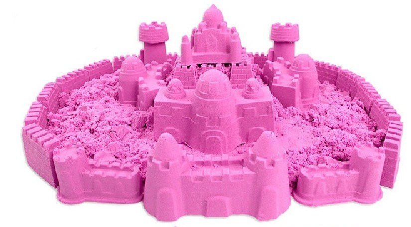 Фантастический песок, розовый, 2 кг  