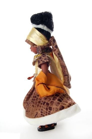 Кукла Нора африканка, 32 см  