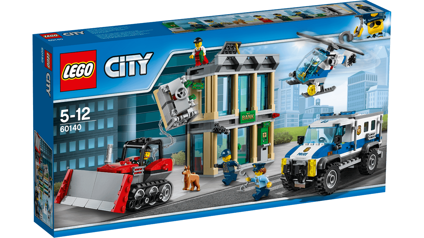 LEGO City. Ограбление на бульдозере   