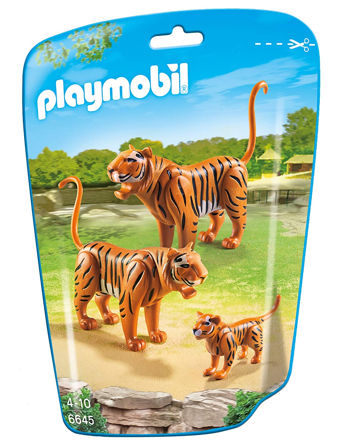 Игровой набор из серии Зоопарк: Семья Тигров  