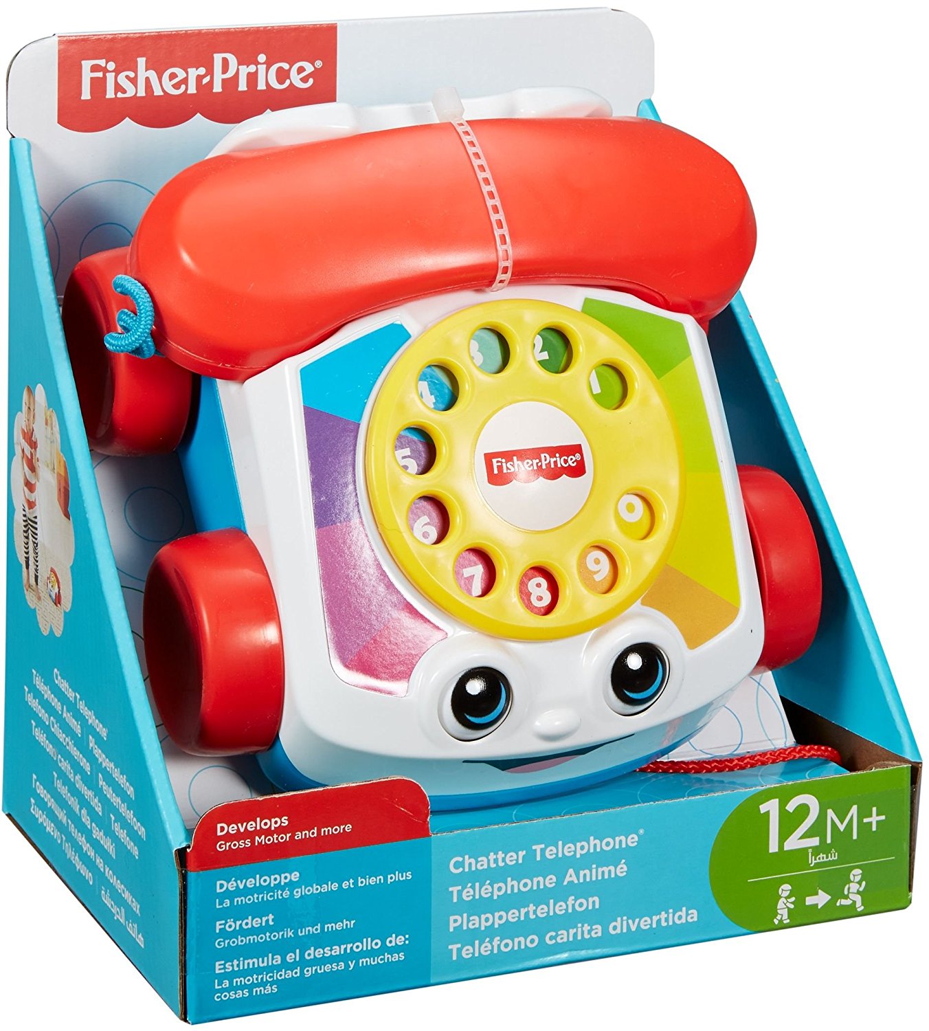 Fisher-Price. Говорящий телефон на колесах  