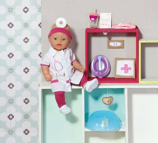 Интерактивная кукла BABY born. Доктор  
