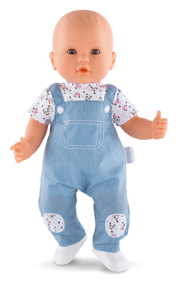 Кукла в наборе Corolle - Малышка идет в детский сад, 5 аксессуаров, с ароматом ванили, 36 см  