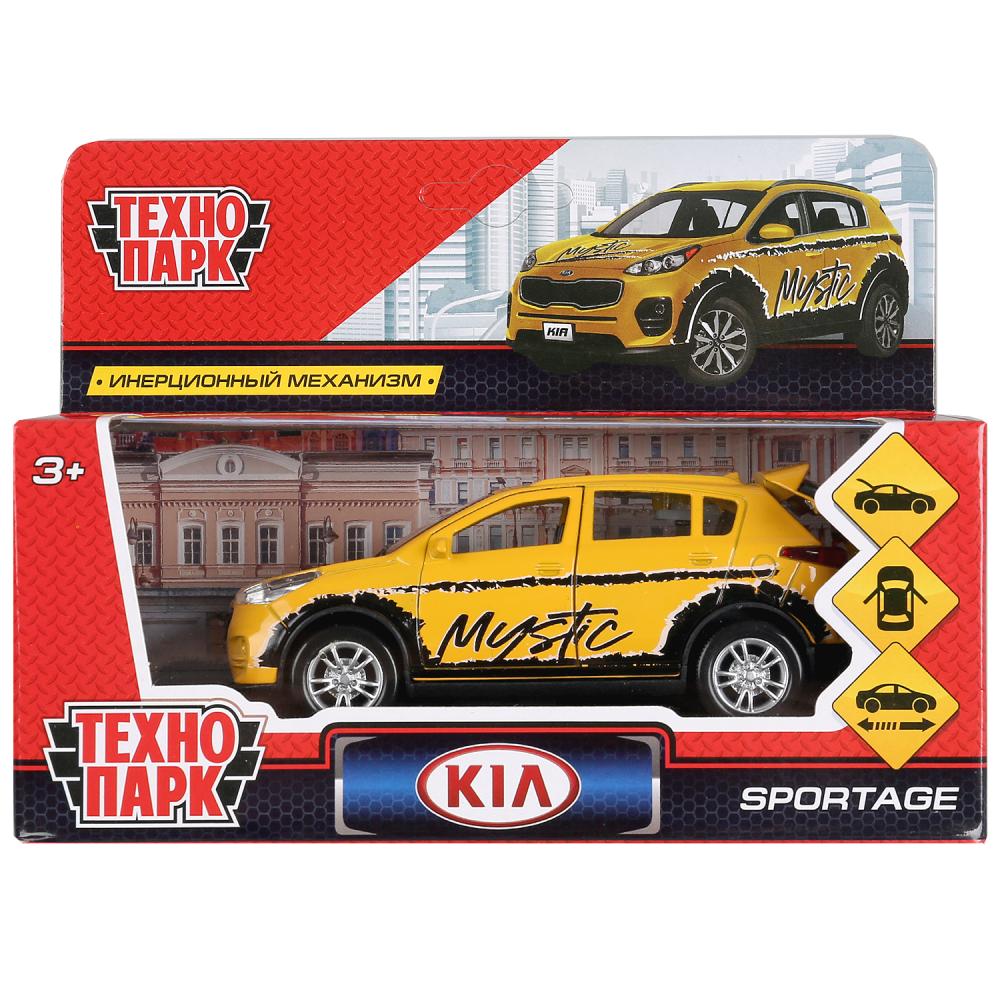 Металлическая инерционная машина - Kia Sportage, 12 см, спорт  