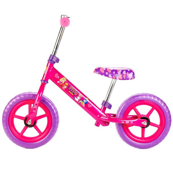 Беговел – Filly, розово-фиолетовый с EVA колесами, рама AK-типа  