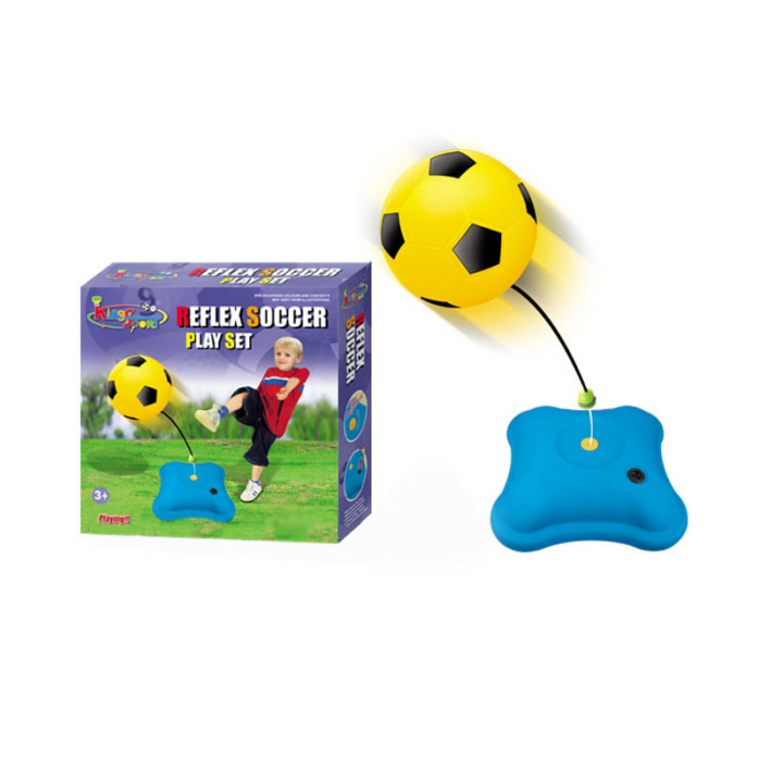 Набор для игры в футбол с базой, мячом 20 см. и насосом  