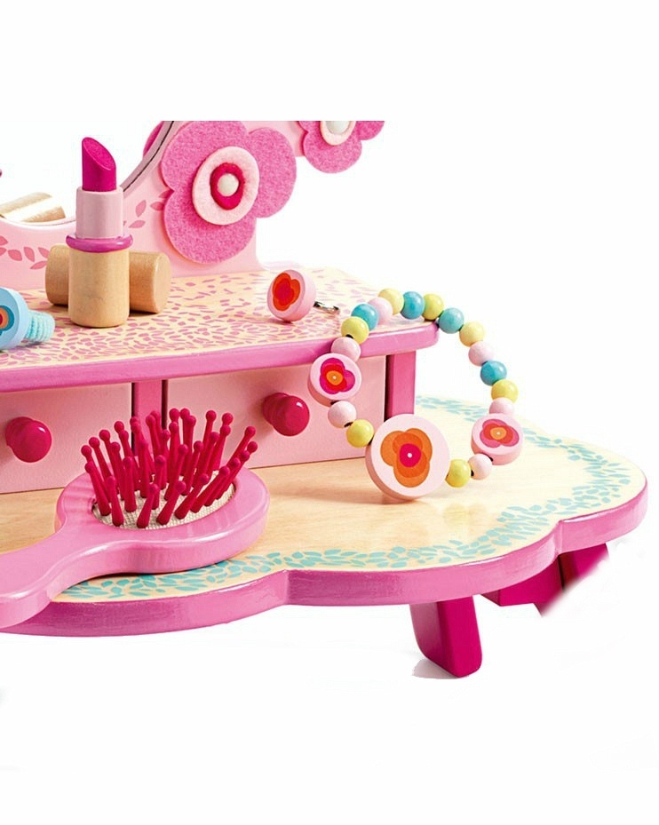 Игровой набор - Туалетный столик с аксессуарами, розовый  