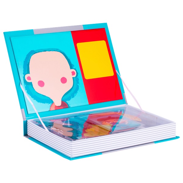 Развивающая игра Magnetic Book - Гримерка веселья  