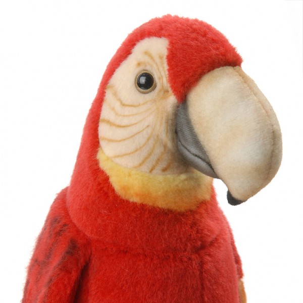 Мягкая игрушка - Попугай Ара красный, 72 см.  