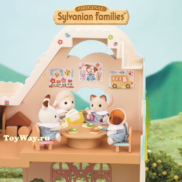 Sylvanian Families - Разноцветный детский сад Радуга  