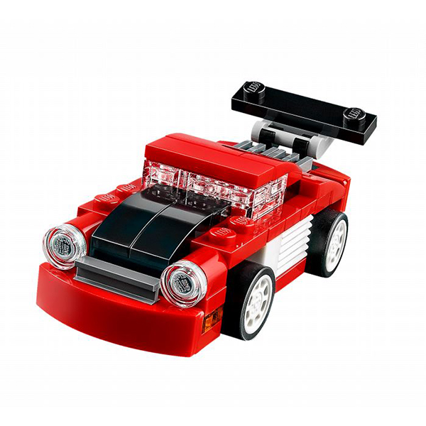 Lego Creator. Красная гоночная машина  