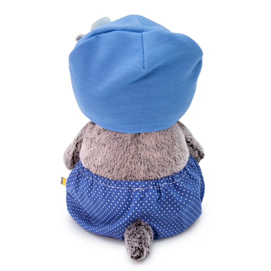 Мягкая игрушка – Басик Baby в шапочке с мышкой  