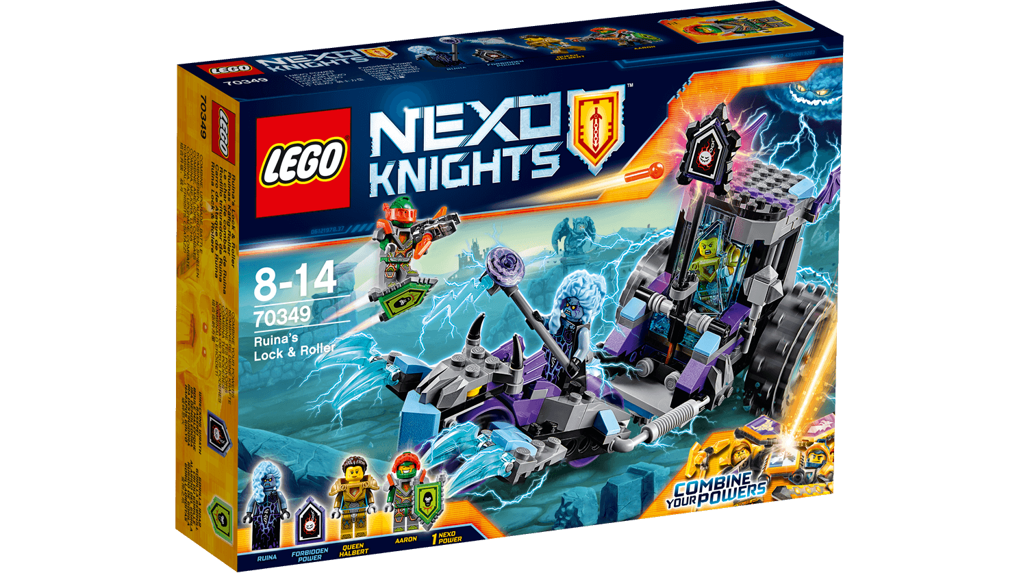 Lego Nexo Knights. Мобильная тюрьма Руины  