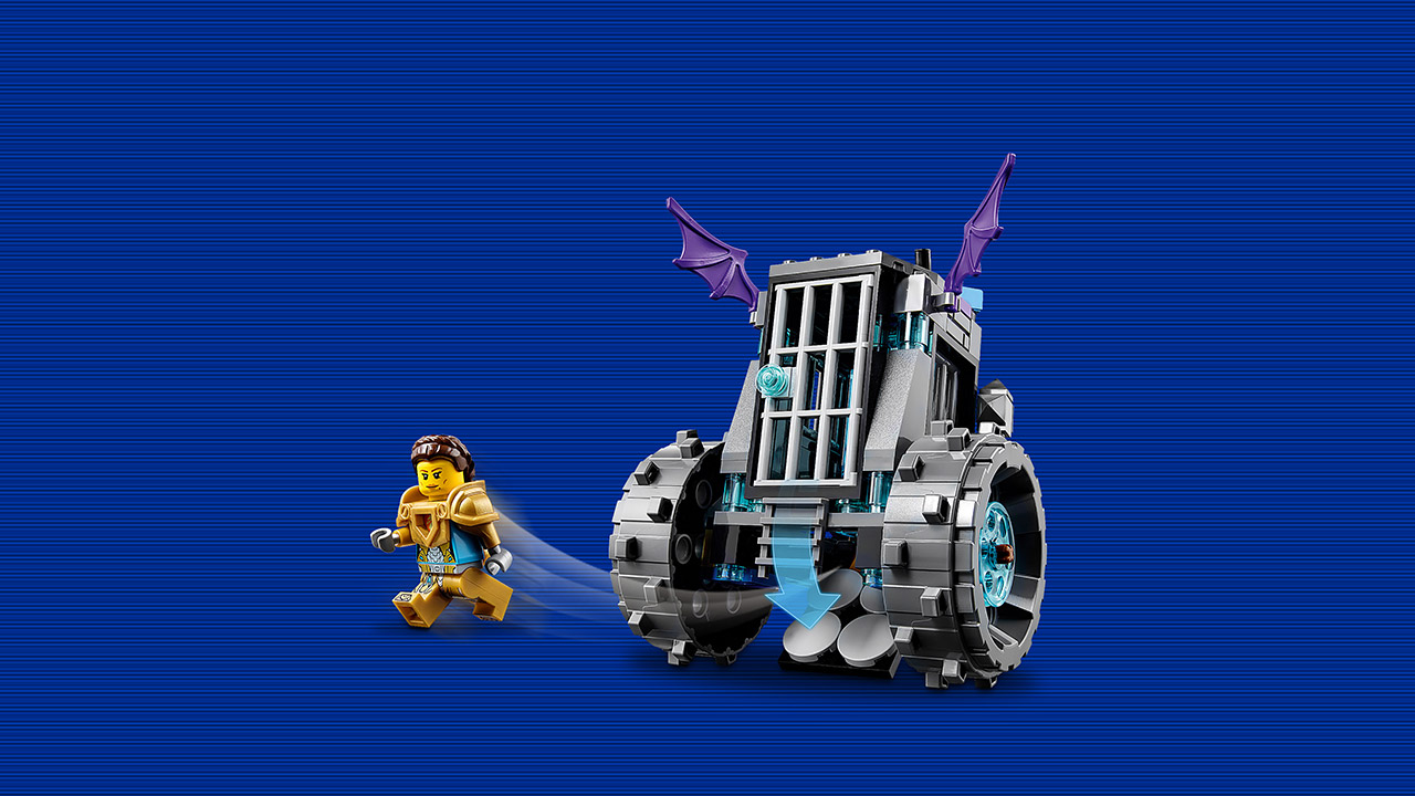 Lego Nexo Knights. Мобильная тюрьма Руины  