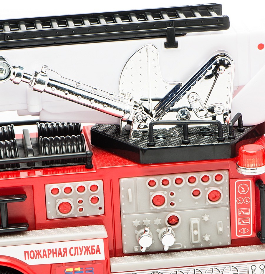 Пожарная машина на радиоуправлении, со светом и звуком  