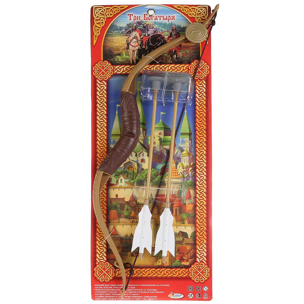 Игровой набор Три Богатыря – Лук со стрелами на присосках  