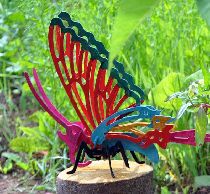 Модель деревянная сборная - Бабочка  
