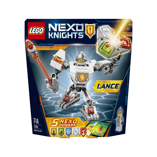 Lego Nexo Knights. Боевые доспехи Ланса  