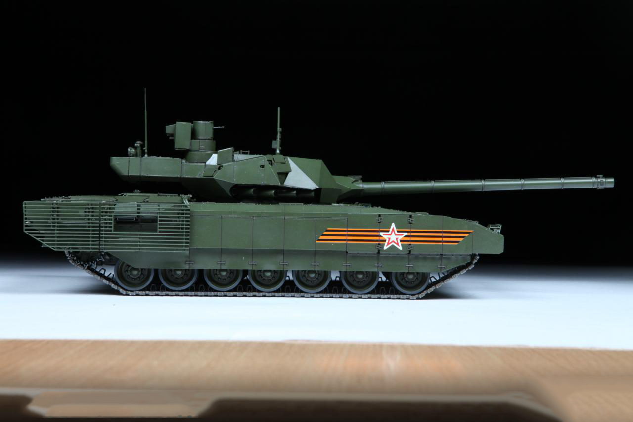Модель сборная - Российский основной боевой танк Т-14 - Армата  
