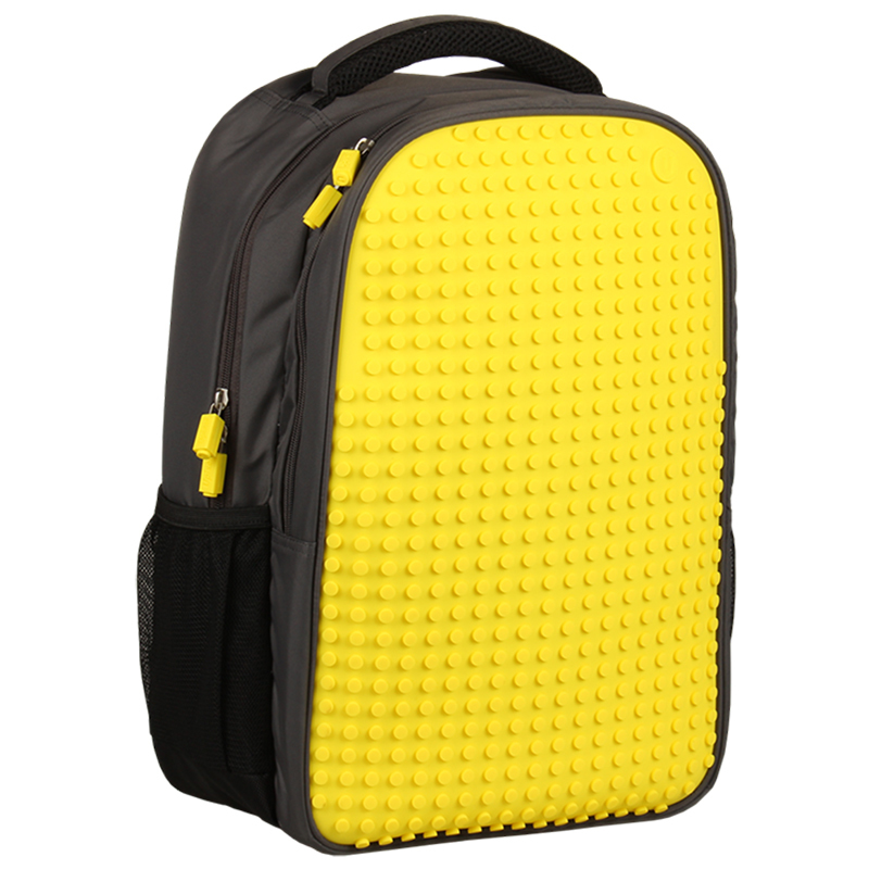 Пиксельный рюкзак Full Screen Biz Backpack WY-A009, цвет – желтый  