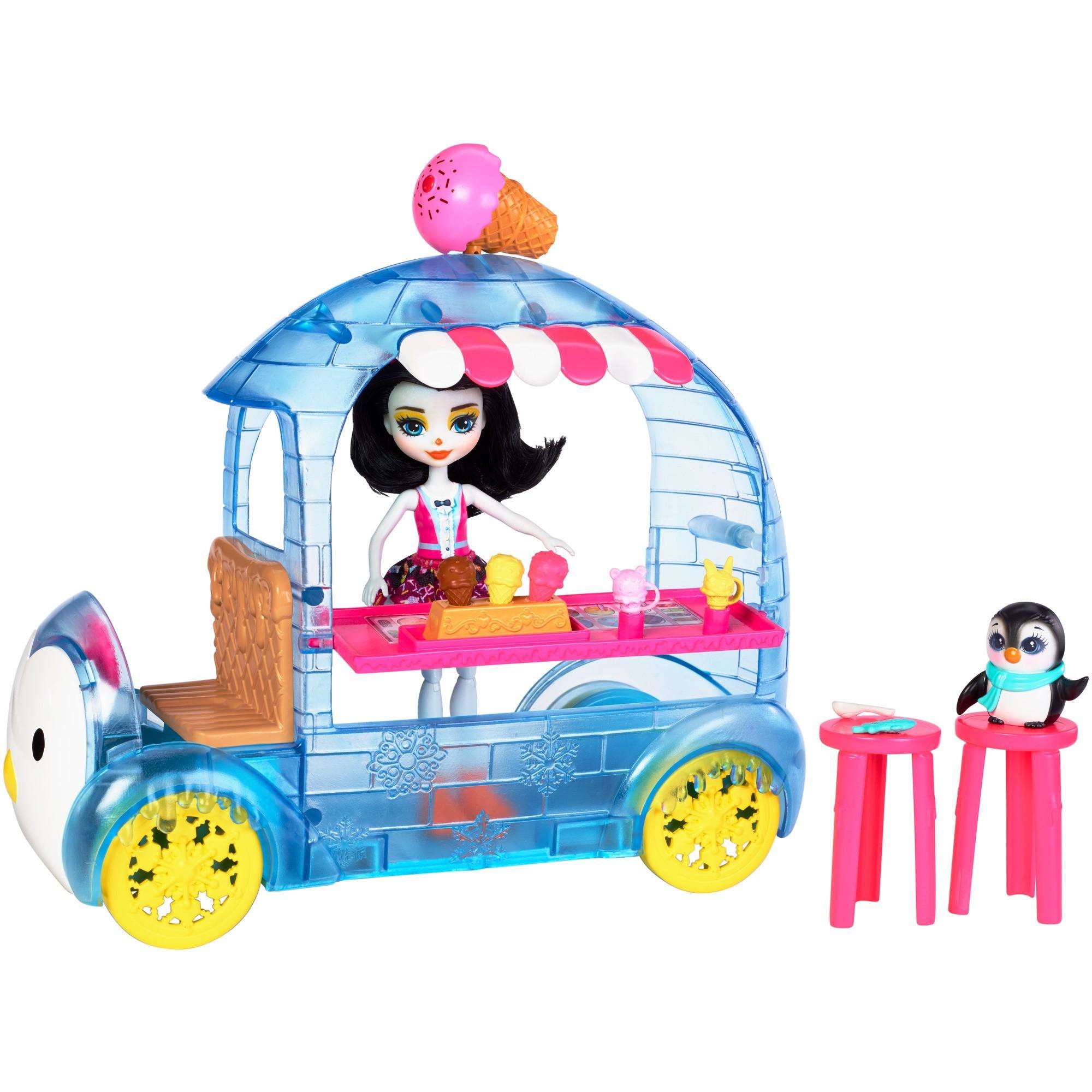 Игровой набор Enchantimals - Фургончик мороженого Прины Пингвины  