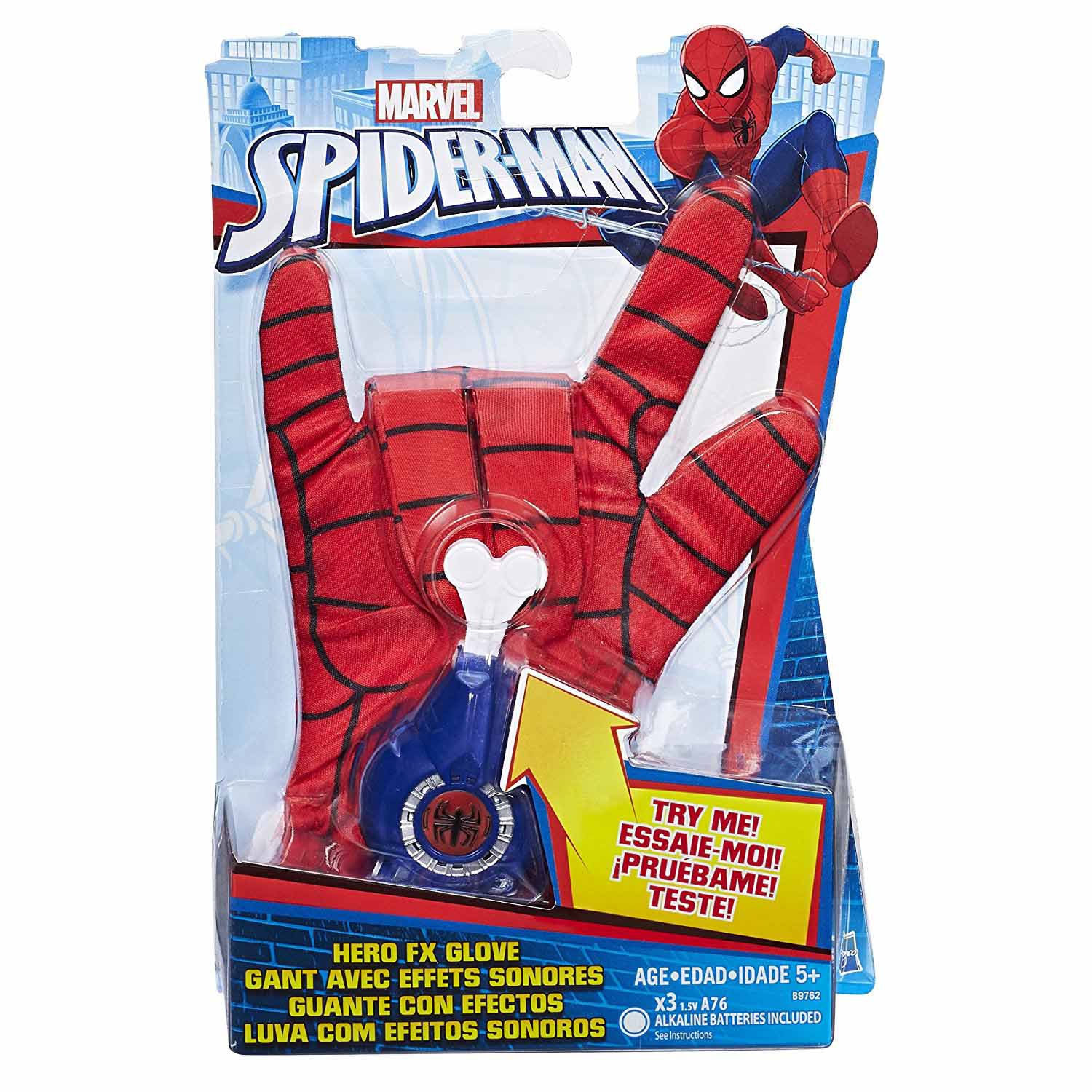 Игровой набор Spider-Man - Перчатка Человека-Паука, звук  