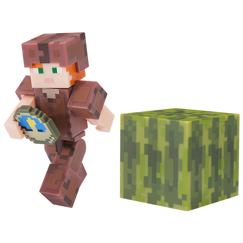 Фигурка Minecraft Alex in Leather Armor, 8 см  