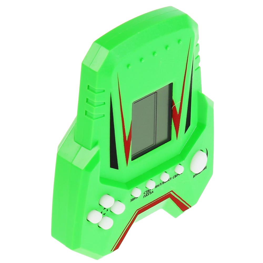 Электронная логическая игра цвет зеленый со звуком  