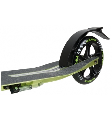 Двухколесный самокат Hudora Big Wheel Bold Cushion, green-black/зеленый-черный  