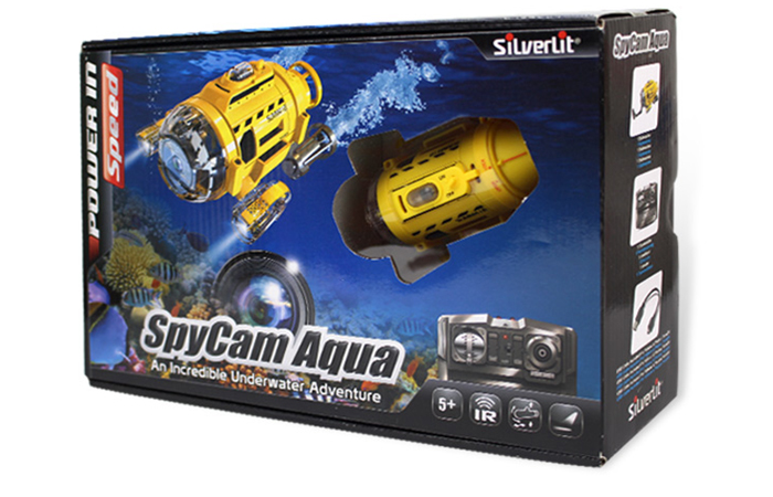Подводная лодка Silverlit с камерой на ИК-управлении  