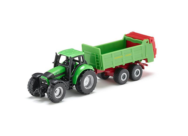 Игрушечная модель - Трактор с прицепом для удобрений  