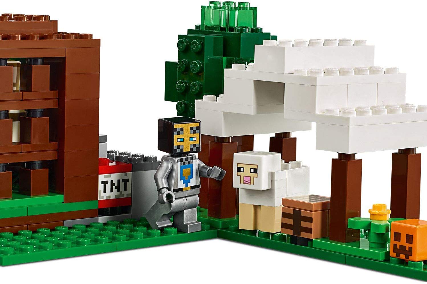 Конструктор Lego Minecraft - Аванпост разбойников  