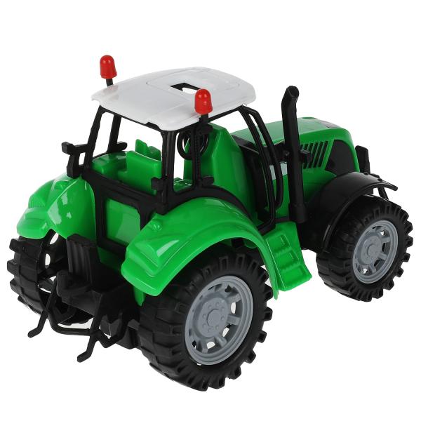 Модель Трактор свет-звук 15 см подвижные детали пластиковая инерционная  