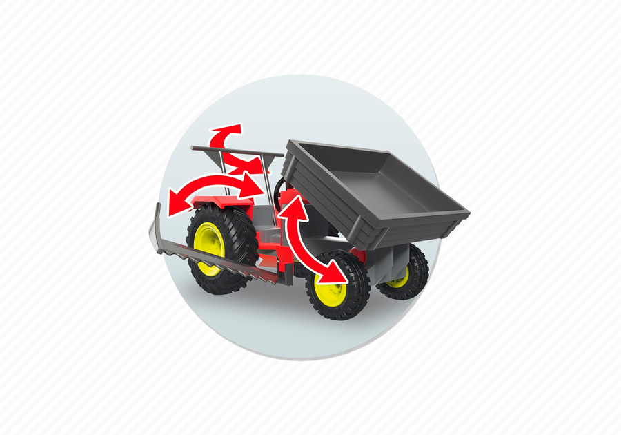 Игровой набор из серии Ферма - Уборочный трактор  