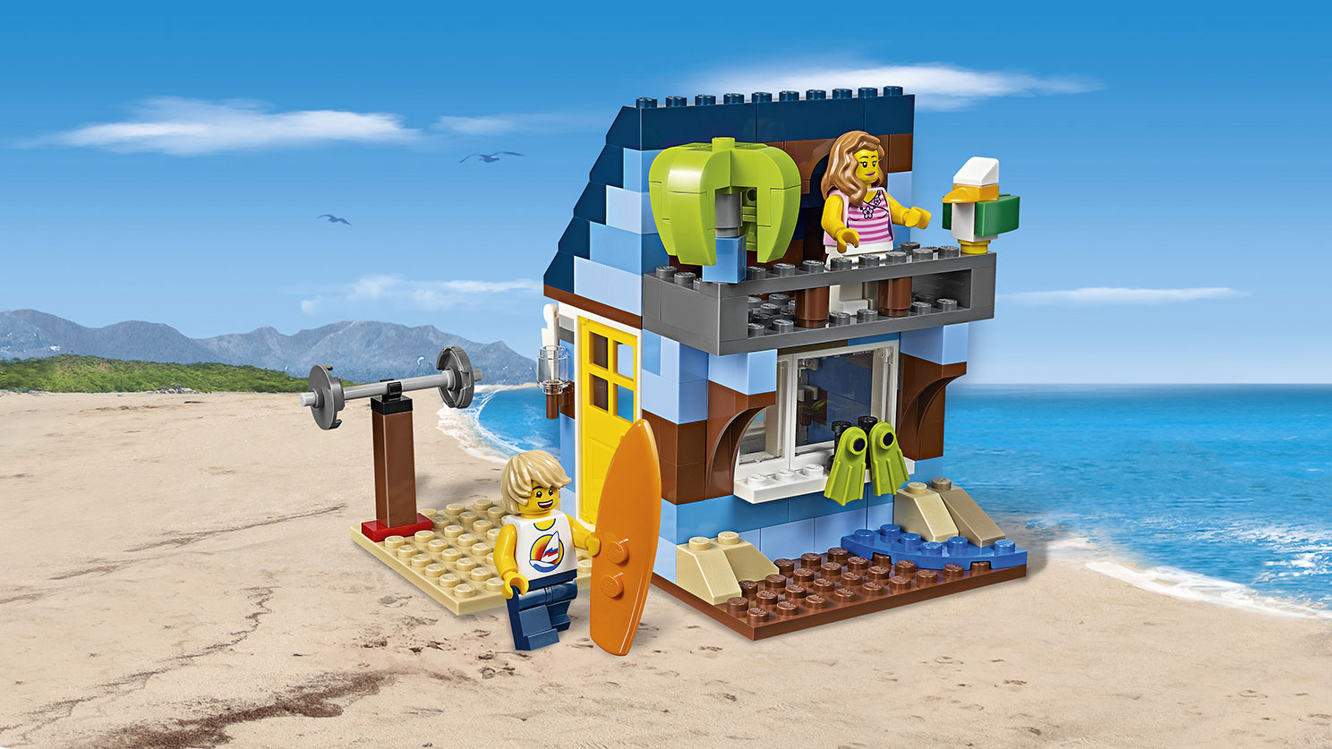 Lego Creator. Отпуск у моря  