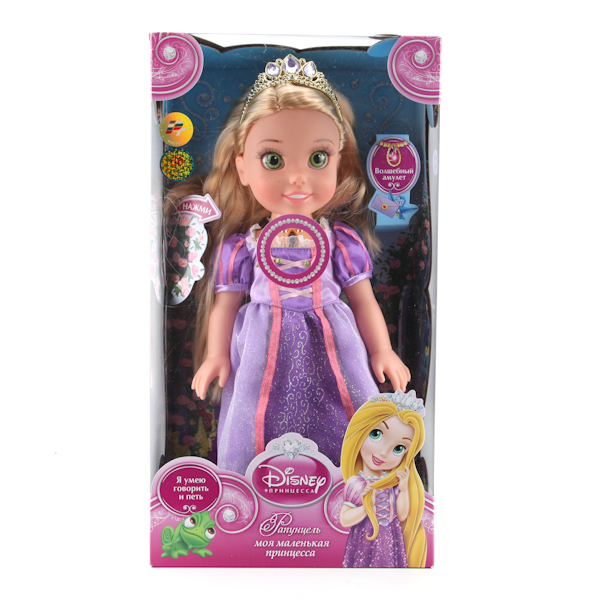 Кукла Disney Princess – Рапунцель, со светом и звуком, 37 см   