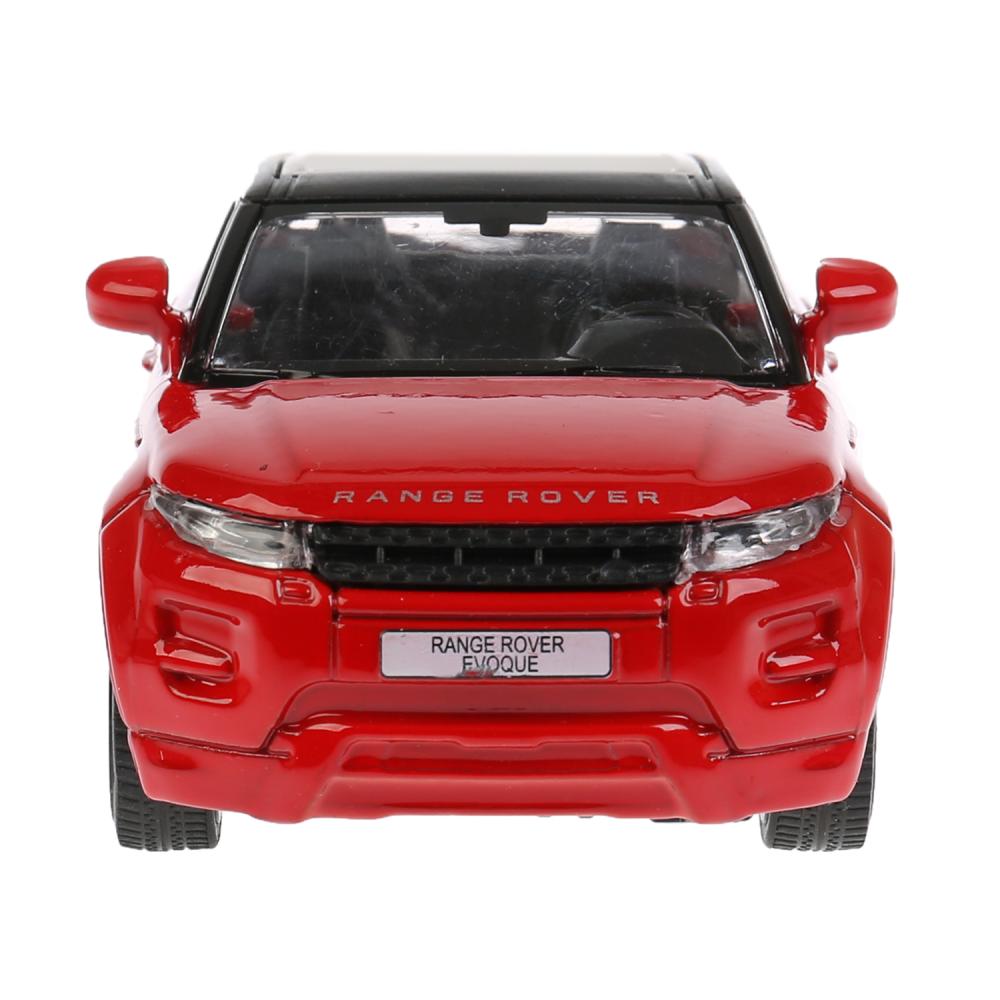 Модель Land Rover Range Rover Evoque 12,5 см, открываются двери, инерционный, красный  