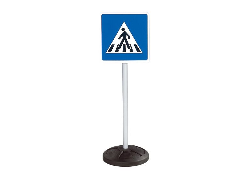 BIG-TRAFFIC-SIGNS - игрушечные дорожные знаки, высота 69 см., 6 шт.  
